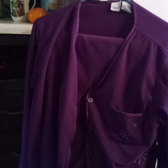 Cherokee long sleeve pajama set - Picture 2 of 3